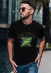 Camiseta Surf for Life Dinoch Negra